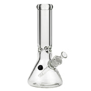 Beaker Base 9mm -Glass Ice Bong - 30cm - Side view 1