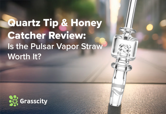 Quartz Tip & Honey Catcher Review: Is the Pulsar Vapor Straw Worth It?