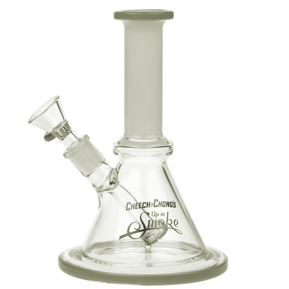 Cheech & Chong’s Pedro Mini Beaker Bong | 8.25 Inch | white