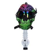Silicone Skull Face Gas Mask Bong with Acrylic Tube | Random | mask 3