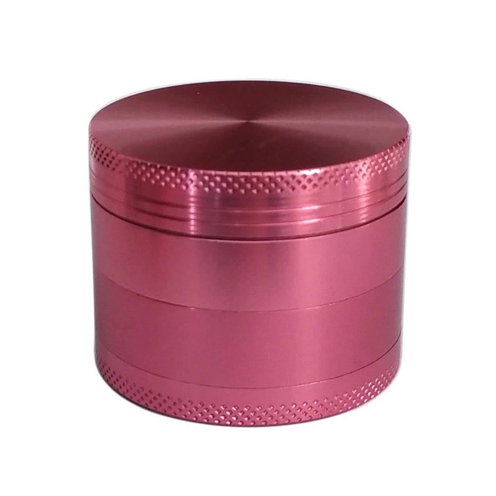 Aluminum Herb Grinder with Pollen Screen and Magnetic Lid | 50mm