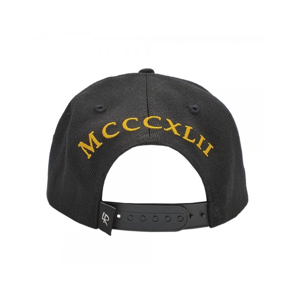 Lauren Rose 020 Amsterdam Gold Classic Snapback Hat | back view