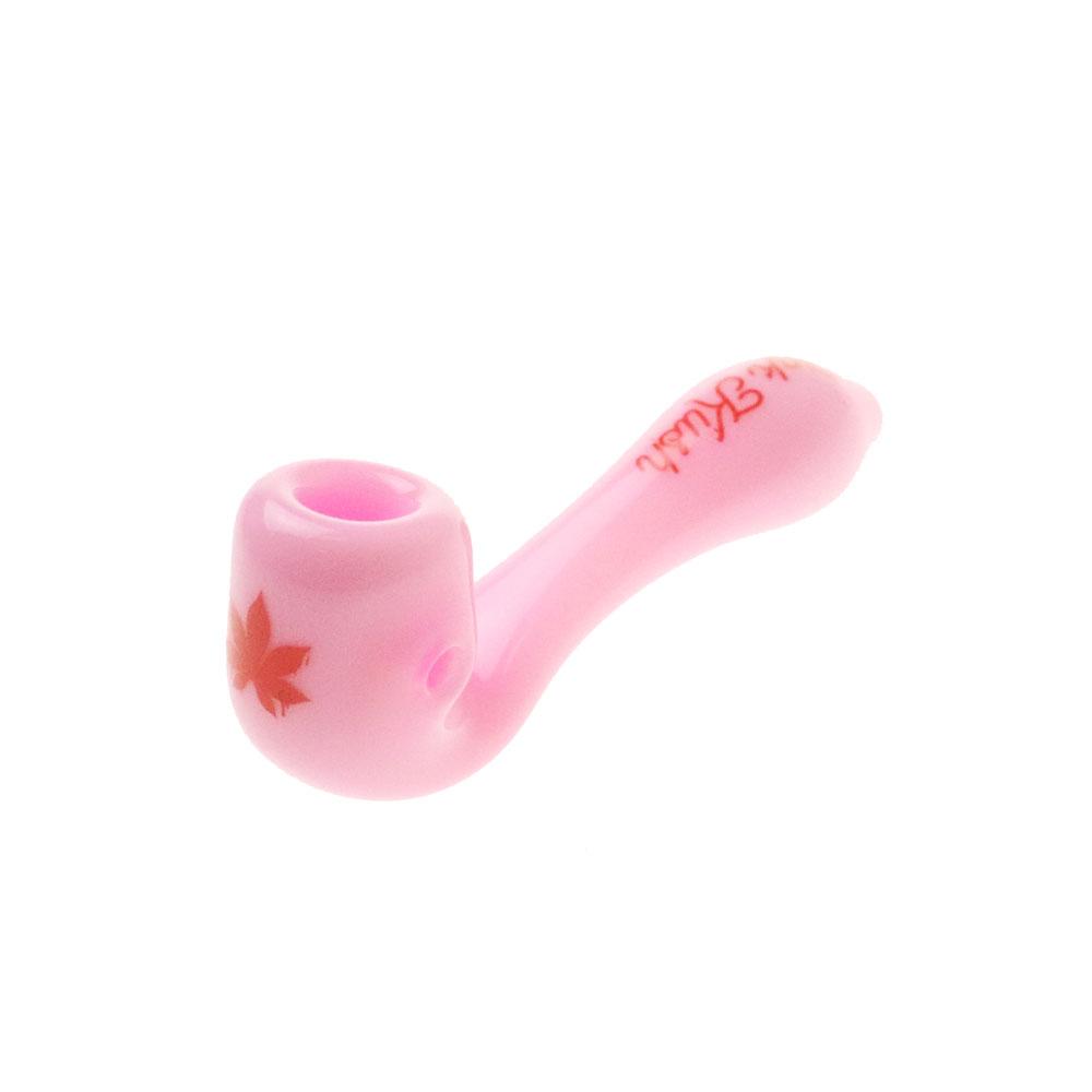 Famous Brandz Puff Puff Pass Sherlock Hand Pipe | Pink Kush