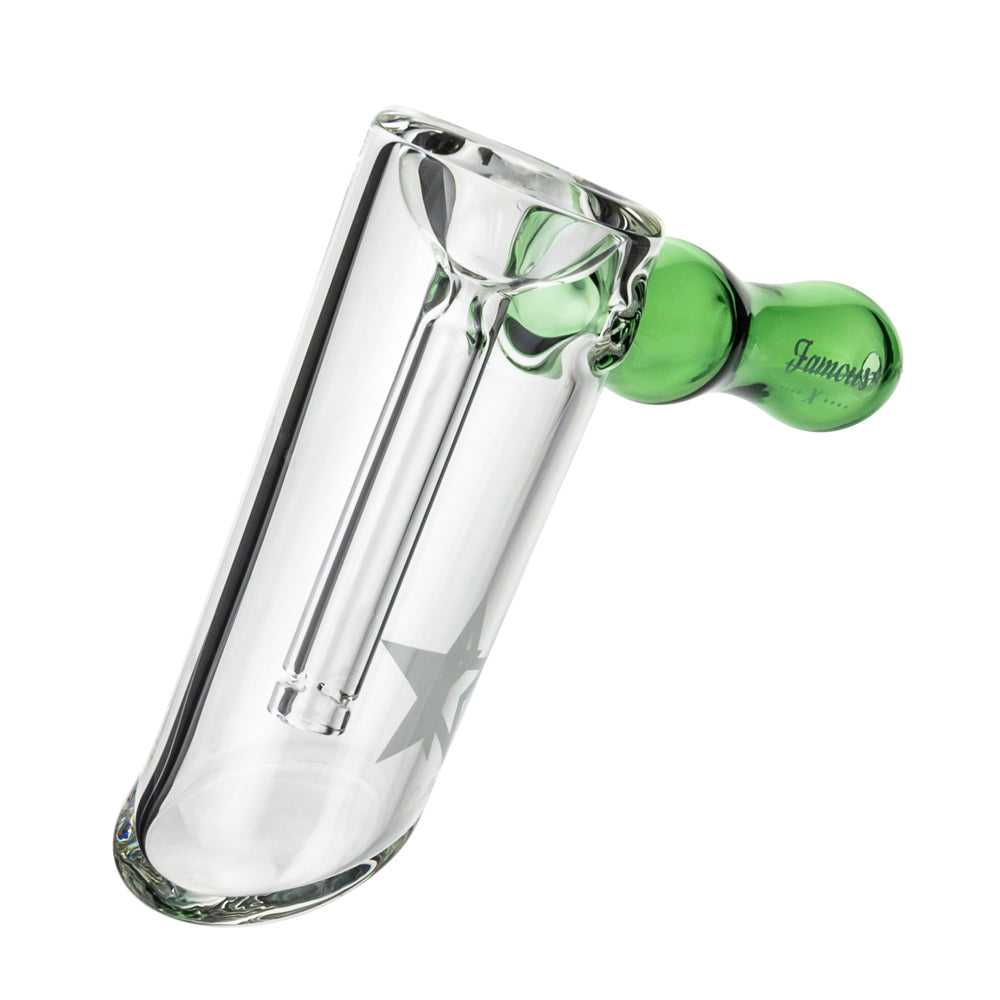Famous X Straight Hammer Herb Bubbler