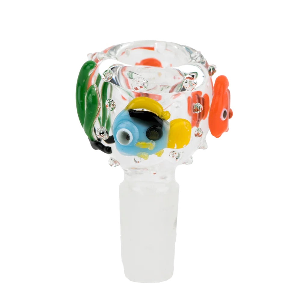 Empire Glassworks Under The Sea Bowl | side view 1
