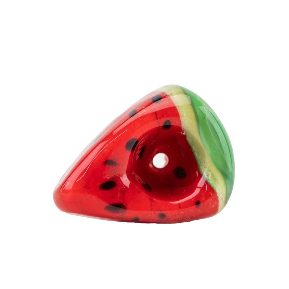 Empire Glassworks Watermelon Bowl | top view