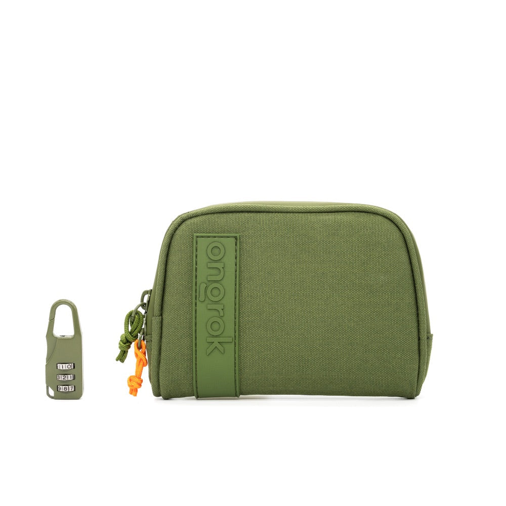 ONGROK Smell Proof Locking Wallet 2.0 | Green | Small