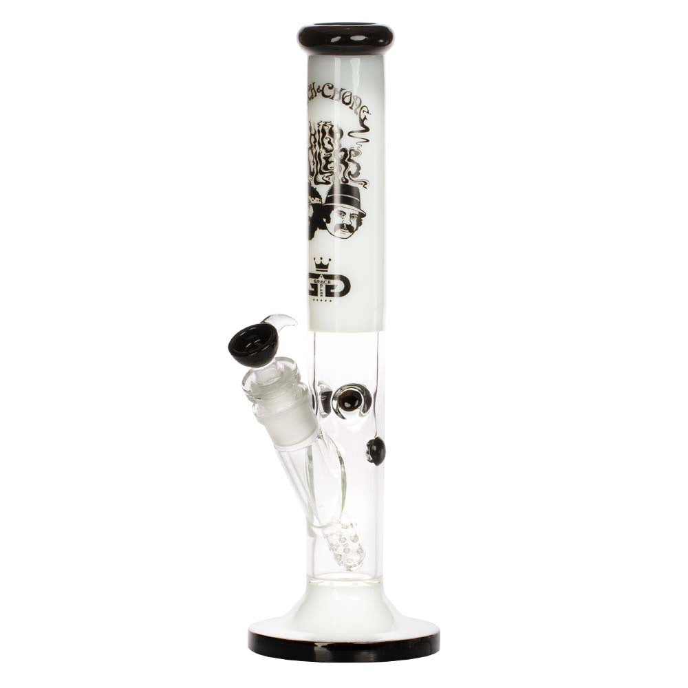 Grace Glass Cheech & Chong High Rollers Straight Tube Bong