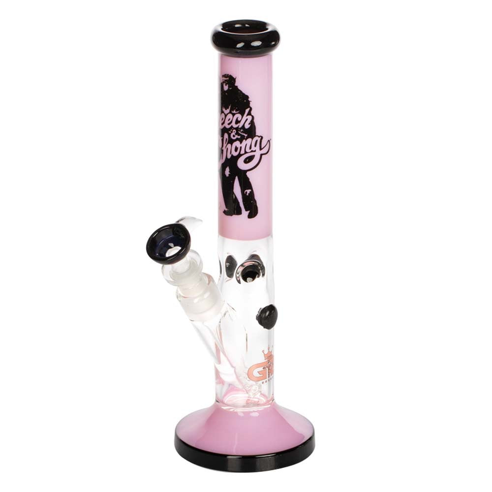 Grace Glass Cheech & Chong Peace Straight Tube Bong