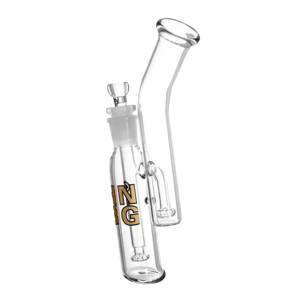 Heisenberg Double Bubble Bong 3.0 HNBG Gold | side view 2
