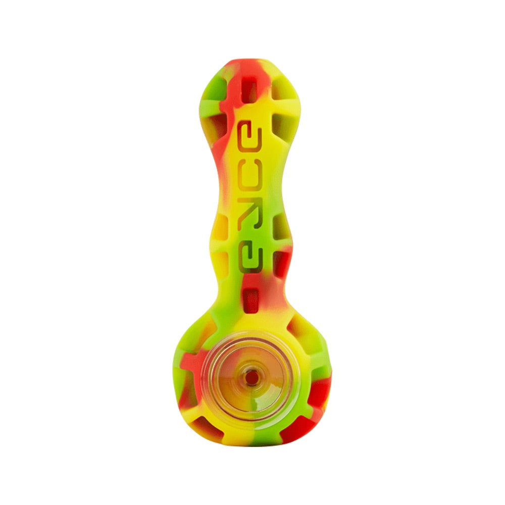 EYCE Hybrid Silicone and Glass Spoon Pipe | Rasta