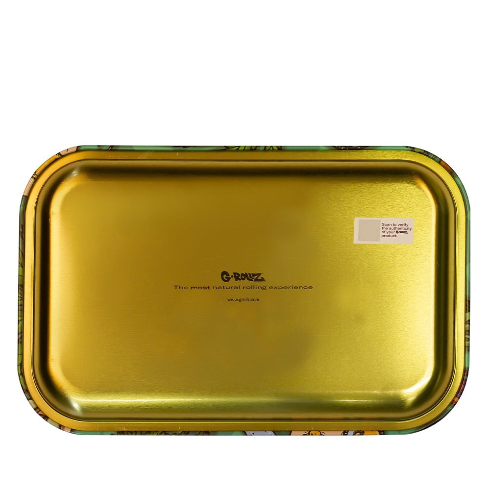 G-Rollz Fly High Rolling Tray | Medium | bottom view