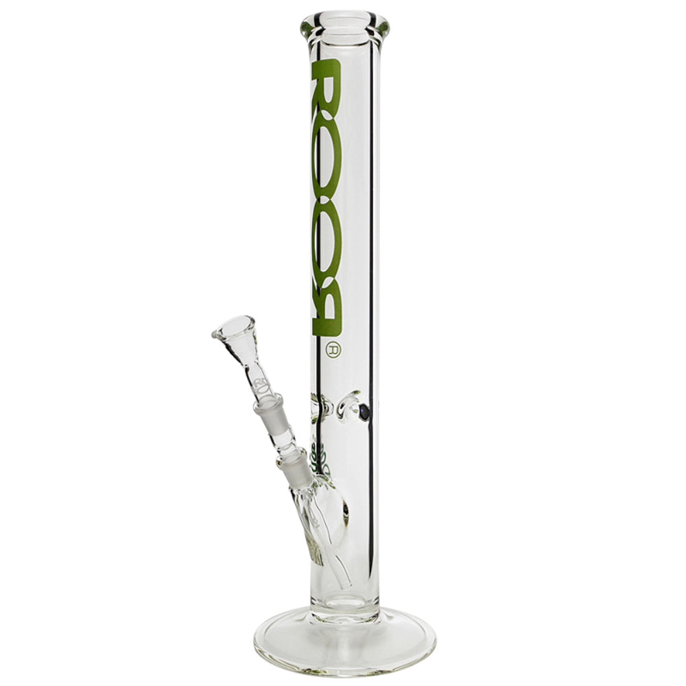 ROOR Icemaster Bong 7.0mm | Green Logo | 45cm - Side View 2
