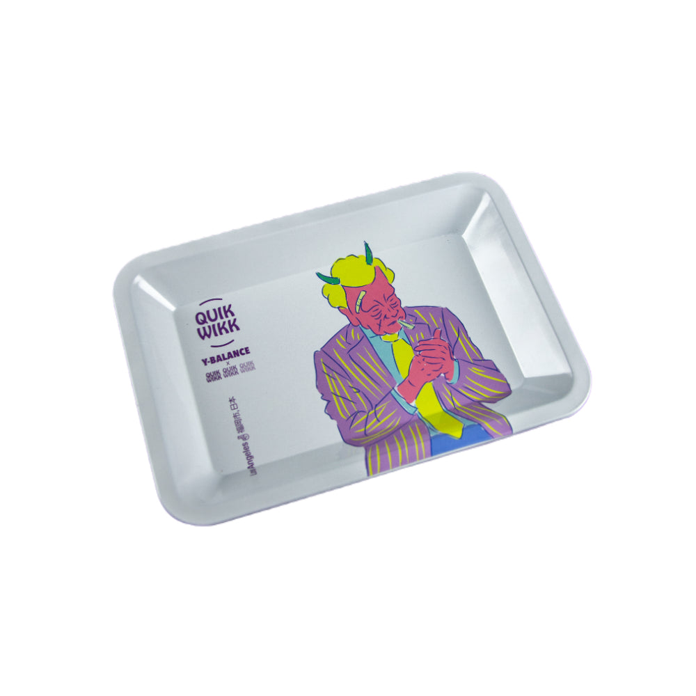 Quik Wikk Rolling Tray | Smoking Man