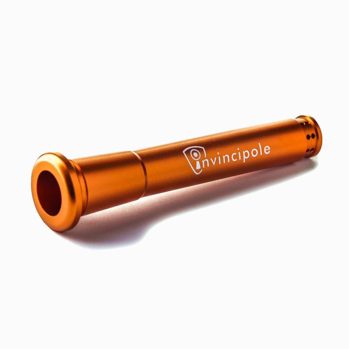 Invincipole Telescopic Metal Diffuser Downstem | 18.8mm > 14.5mm | Orange | Side View 2