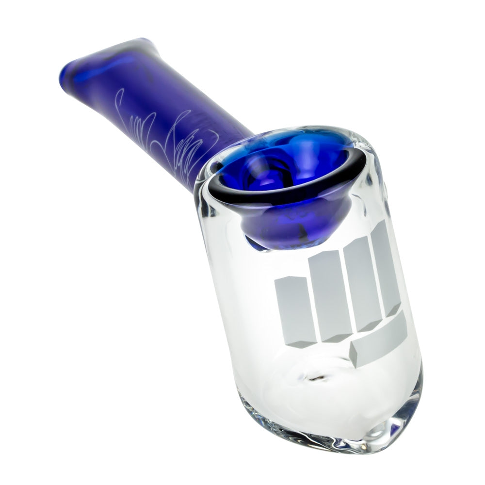 Snoop Dogg Pounds Friendship Hand Pipe | Blue - Side View 1
