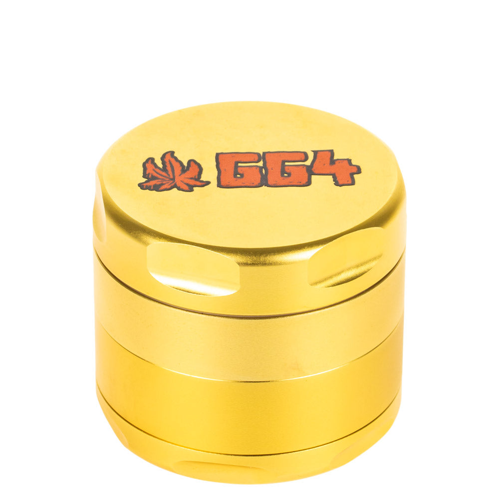 Famous Brandz Puff Puff Pass 4-Part Aluminum Herb Grinder