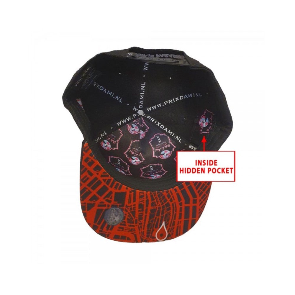 Lauren Rose x Prix D'Ami 020 Amsterdam Snapback Hat | bottom view