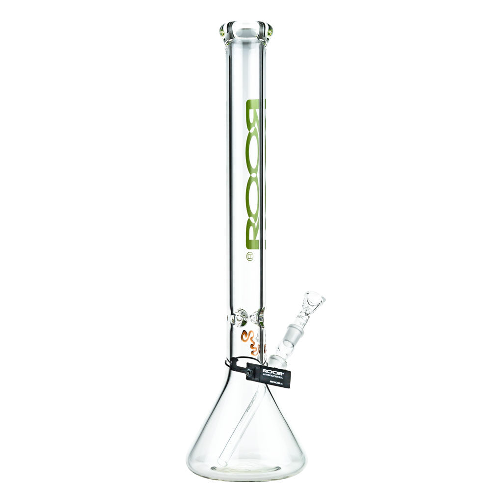 ROOR Dealers' Cup Bong 7.0mm Green Logo | 55cm | Ice Notches | 18.8mm