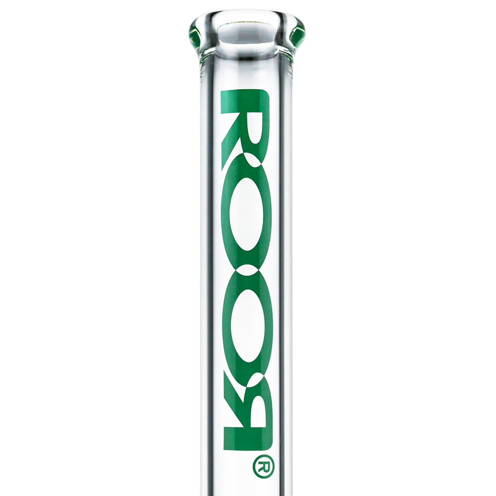 ROOR Dealers' Cup Bong 7.0mm Green Logo | 55cm | Ice Notches | 18.8mm