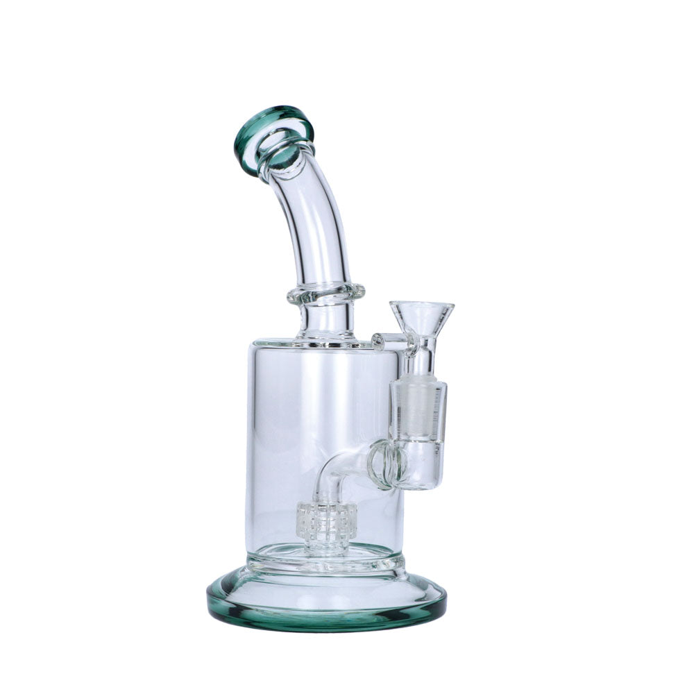 Glass Bubbler with Drum Percolator