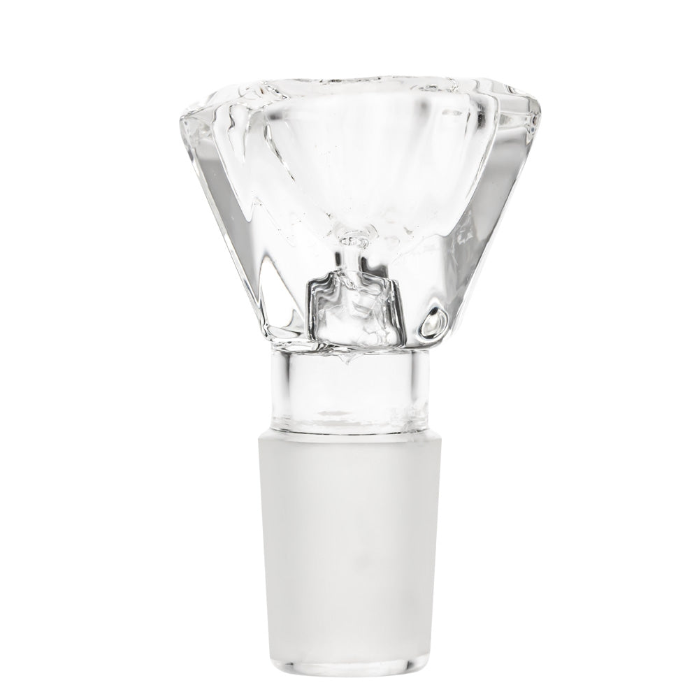 Glass Diamond Herb Bowl | Clear | 18.8mm