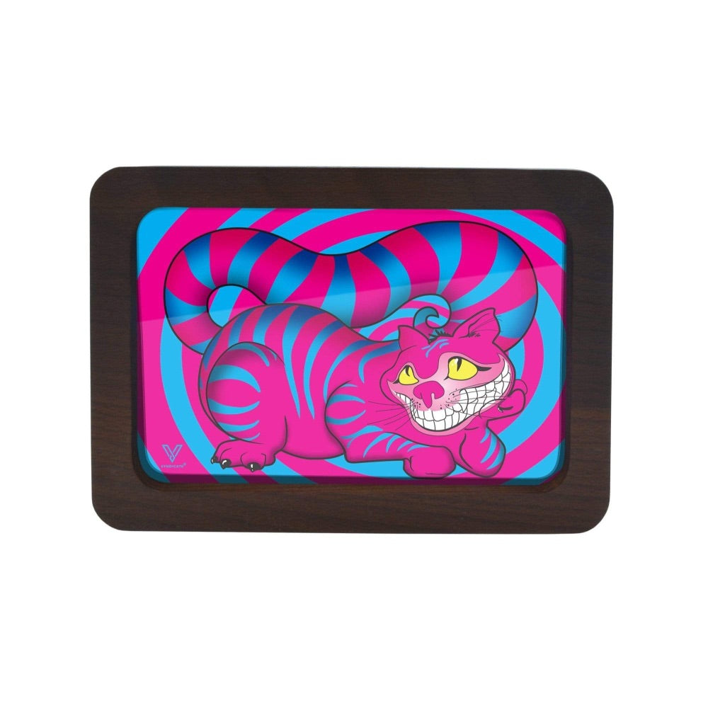 V Syndicate 3D High Def Wood Rolling Tray