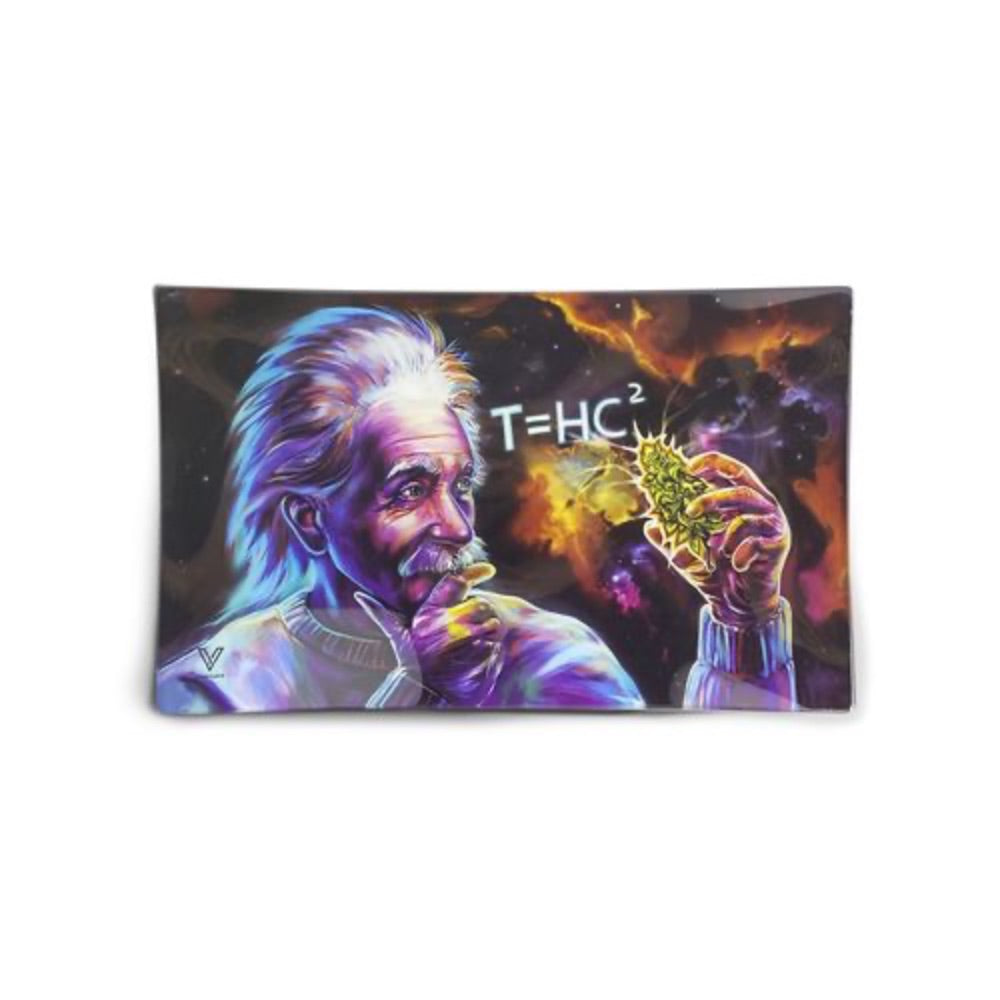 V Syndicate Large Glass Rolling Tray
