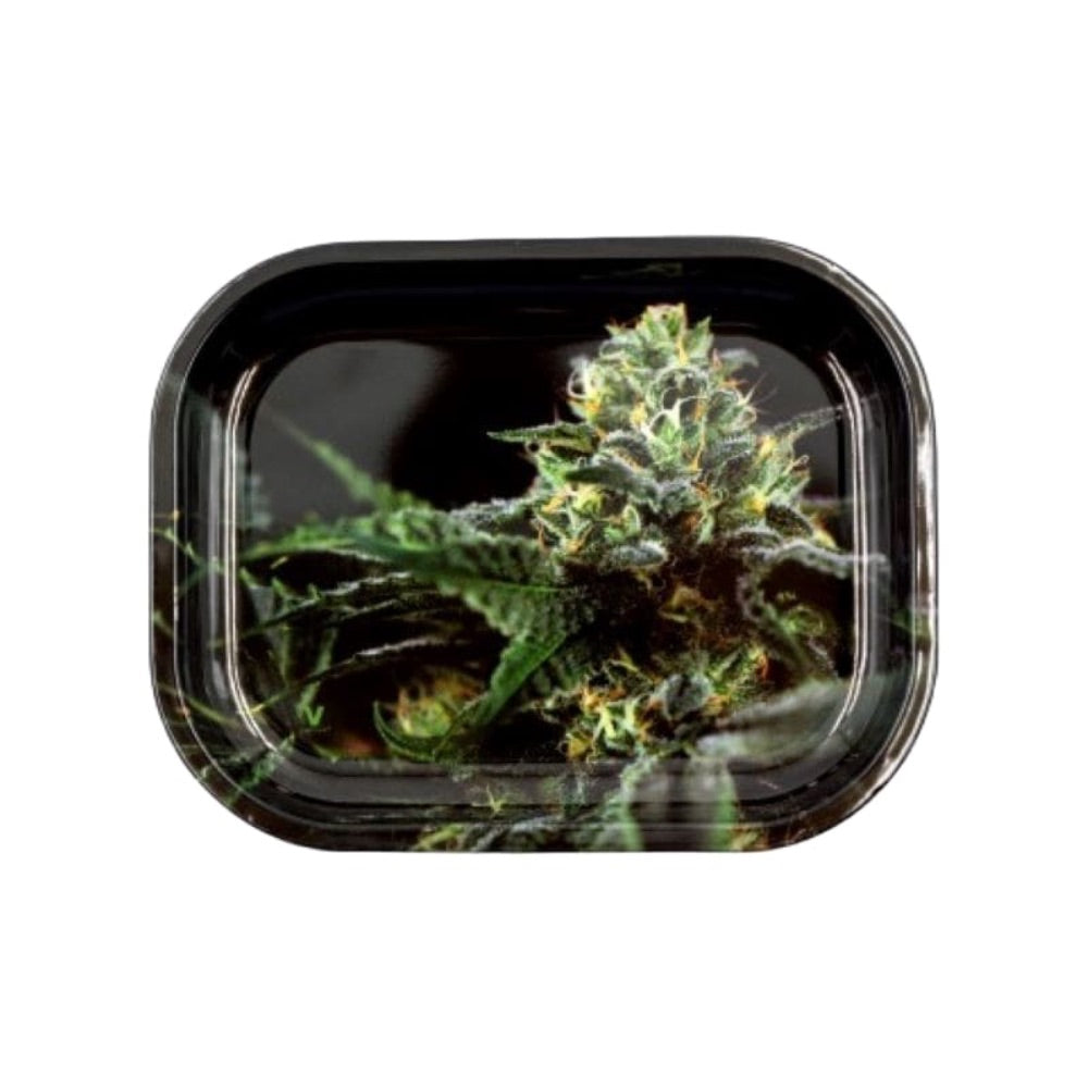 V Syndicate 18x14 Metal Rolling Tray | Strain O.G. Kush